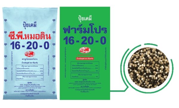 Chemical Mixed Fertilizer B/B C.P. Mordin Formula 16-20-0 +1S